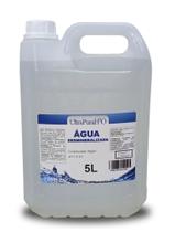 Água Desmineralizada 5 Litros Ultra Pura Uso Profissional e Doméstico