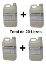 Água Desmineralizada Deionizada 20 Litros Alto Grau Pureza em 4 embalagens de 5 litros