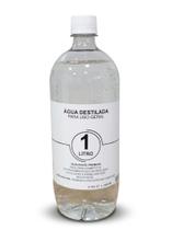 Água Destilada 1 Litro Ultra Pura Uso Doméstico e Profissional Água Destilada 1 Litro Ultra Pura Uso Doméstico e Profissional