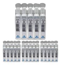 Água Destilada Estéril Para Injeção 10ml Kit C/ 50 Und