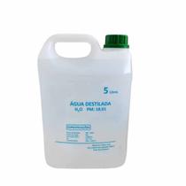 Água Destilada Galão 5L Com Certificado De Análise - Dinamica