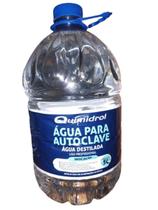 Água Destilada Para Autoclave Quimidrol 5 Litros