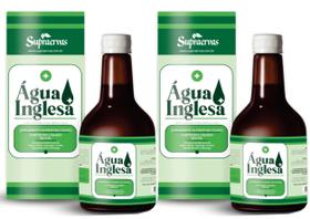 Agua Inglesa 2 frascos 500ml abre o Apetite Supraervas Agua Inglesa 2 frascos 500ml abre o Apetite Supraervas