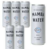 Água LATA Mineral Mamba Water 350ml 6UN Sem GAS