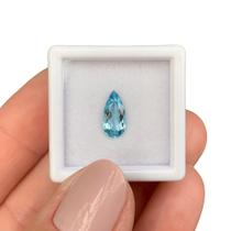 Água Marinha Azul Gota Lágrima 0,94ct Água Marinha Azul Gota Lágrima 0,94ct