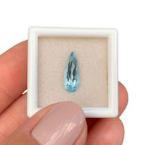 Água Marinha Azul Lágrima 1,51ct (3)