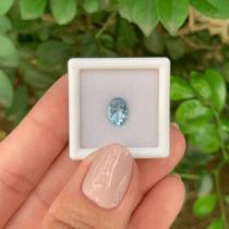 Água Marinha Azul Oval 1,07ct