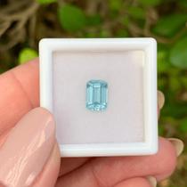 Água Marinha Azul Retangular 1,28ct