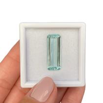 Água Marinha Baguete Retangular 8,21ct
