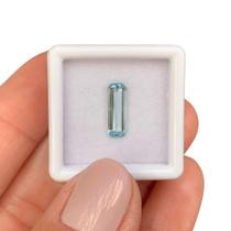 Água Marinha Retangular Baguete 1,11ct