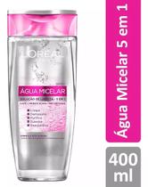 Água micelar 5 em 1 solução de limpeza loréal paris 400ml