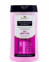 Água micelar bifásica 200 ml - demazon