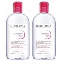 Água Micelar Bioderma Sensibio H2o com 2 Unidades de 250ml Cada