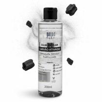 Água Micelar Carvão Ativado com Extrato de Alecrim, Pepino e Algas Marinhas Removedor de Maquiagem 200ml Bello Charme Água Micelar Carvão Ativado com Extrato de Alecrim, Pepino e Algas Marinhas Removedor de Maquiagem 200ml Bello Charme