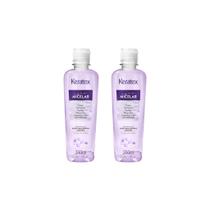 Agua Micelar Fixed com Acido Hialuronico 350ml-Kit C/2un - Keratex