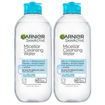 Água micelar Garnier Hydrating 400mL para maquiagem à prova d'água Água micelar Garnier Hydrating 400mL para maquiagem à prova d'água