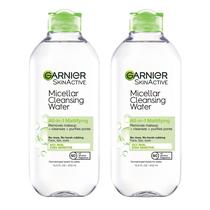 Água micelar Garnier para pele oleosa 400 ml (2 unidades)