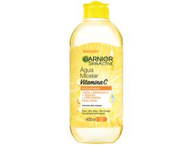 Água Micelar Garnier SkinActive Antioleosidade Vitamina C Oil Free 400ml Água Micelar Garnier SkinActive Antioleosidade Vitamina C Oil Free 400ml