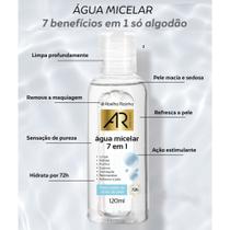 Água Micelar-Limpa, hidrata, purifica, suaviza, demaquila, remineraliza e refresca sua pele Água Micelar-Limpa, hidrata, purifica, suaviza, demaquila, remineraliza e refresca sua pele