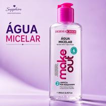 Água Micelar Make Out Dermachem Demaquilante Limpeza Facial 120ml