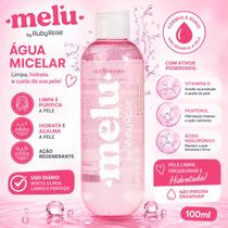 Água Micelar Melu Ruby Rose Limpa Hidrata e Não Resseca