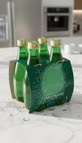 Água Mineral com Gás 330ml - Kit com 4 Garrafas