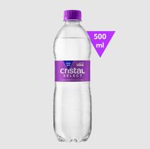 Agua mineral com gas cristal select 500 ml