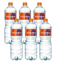Água Mineral Com Gás Minalba 1,5L Pack 6 Unidades Água Mineral Com Gás Minalba 1,5L Pack 6 Unidades
