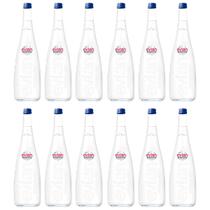 Água mineral evian com gás vidro 750ml pack c/12 unid Água mineral evian com gás vidro 750ml pack c/12 unid