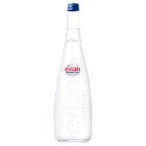Água mineral evian com gás vidro 750ml Água mineral evian com gás vidro 750ml