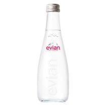 Água mineral evian sem gás vidro 330ml Água mineral evian sem gás vidro 330ml