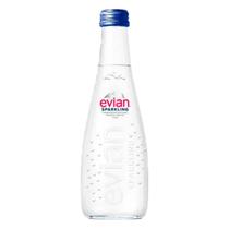 Água mineral evian sparkling com gás vidro 330 ml Água mineral evian sparkling com gás vidro 330 ml