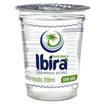 Água mineral ibira copo 200ml