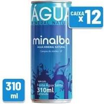 Água Mineral Minalba Sem Gás Lata 310ml Fardo C 12 Un Água Mineral Minalba Sem Gás Lata 310ml Fardo C 12 Un