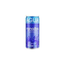Agua mineral minalba sem gás lata 310ml