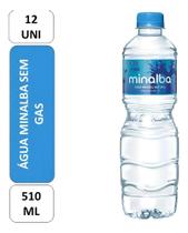 Água Mineral Natural 510Ml Kit 12 Unidades Minalba