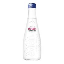 Água Mineral Natural Com Gás Evian 330ml