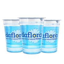 Água mineral natural daflora sem gás copo 300ml caixa 48 unidades