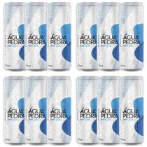 Água Mineral Natural Lata Água Da Pedra Fruki Pack 12x350ml