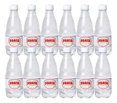 Água mineral prata com gás 370ml pack c/12unid