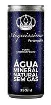 Água Mineral Sem Gás Acquissima Lata 350ml Fardo c/12un