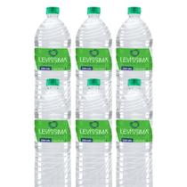 Água Mineral Sem Gás Levíssima 1,5Litros Fardo 6unidades