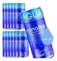 Água mineral sem gás minalba gerando falcões 269ml pack-12un