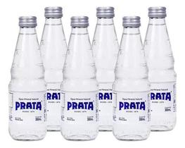 Água mineral sem gás prata com rosca 300ml pack c/6unid