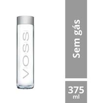 Água Mineral Voss Sem Gás 375ml Vidro Original Premium com Design Sofisticado
