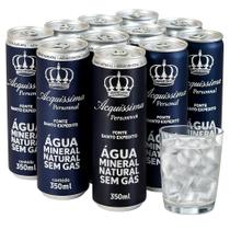 Água Natural Acquissima Lata 350ml - Pack 12 Unidades Ph 6,5