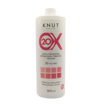 Água Oxigenada 20 Volumes Estabilizada Vegana Knut 900ml