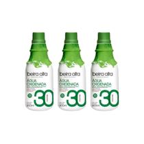 Agua Oxigenada Beira Alta 900Ml 30 Volumes - Kit Com 3Un