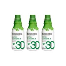 Agua Oxigenada Beira Alta 900Ml 30 Volumes - Kit Com 3Un