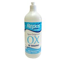 Água Oxigenada c/900 ML 30 Volumes Cremosa Repos para Uso Profissional Água Oxigenada c/900 ML 30 Volumes Cremosa Repos para Uso Profissional